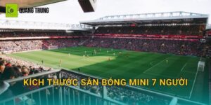 Kích thước sân bóng mini 7 người: Chuẩn thông dụng và cách chọn size theo mặt bằng