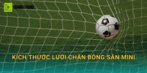 Kích thước lưới chắn bóng sân mini: Cao bao nhiêu là đủ và chọn mắt lưới thế nào